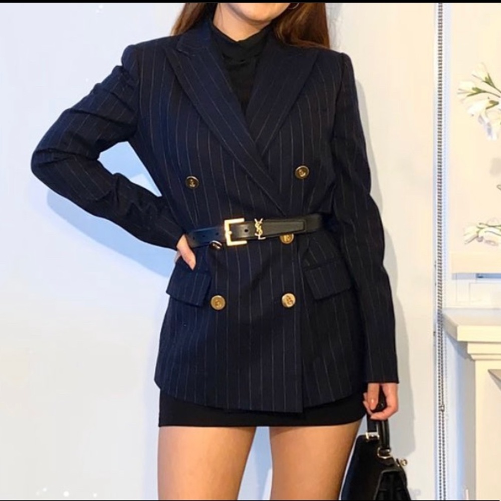 Lauren Ralph Lauren Pinstripe Blazer